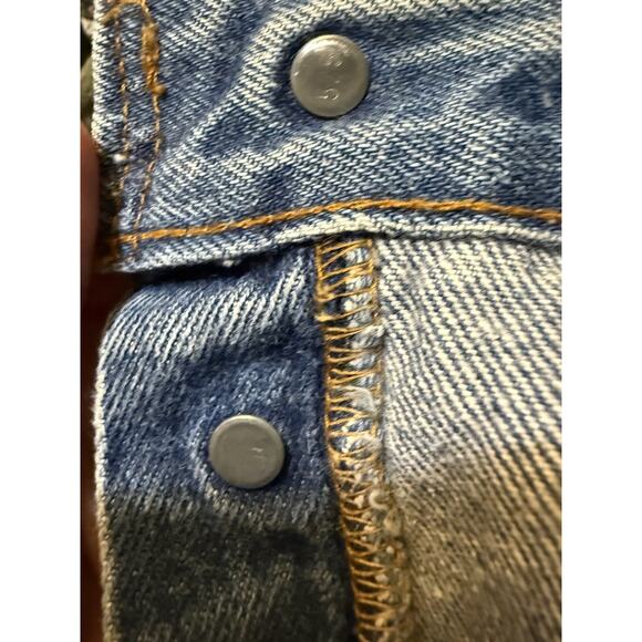 Vintage Levi’s 501 Jeans 1980s Selvedge Red Tag Blank USA W34 L36 -Actual 32/32 - Picture 16 of 16